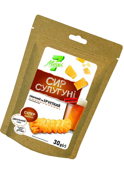 Сыр Сулугуни сублимированный «Maxi 7» кусочки, 30г
