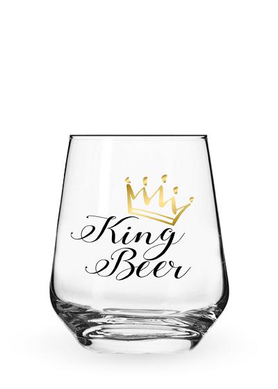 Келих «Stemless King Beer» 0.4l