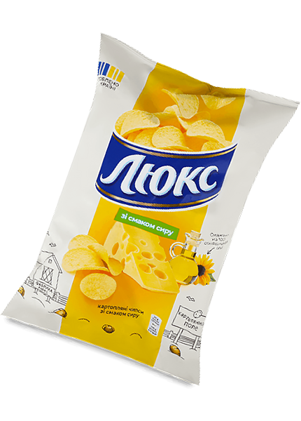 Чипсы «Люкс» со вкусом сыра, 125г купить в Hop Hey | Море Пива Чипсы «Люкс» со вкусом сыра, 125г