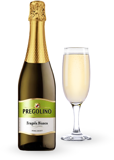 Напій винний Pregolino «Fragola Bianco» купити в Hop Hey | Море Пива Напій винний Pregolino «Fragola Bianco»