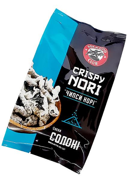 Чипсы нори соленые Hokkaido club, 25г