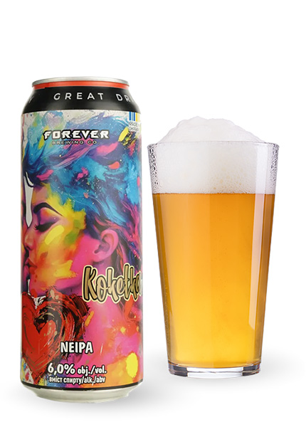 Пиво Forever Kokеtkа NEIPA 0.5л