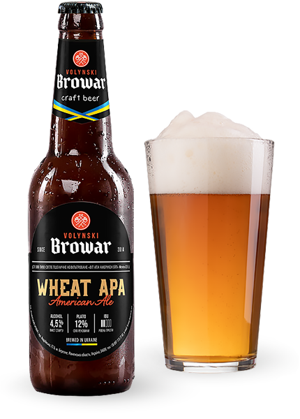 Пиво Volynski Browar Wheat Ара 0.35л купити в Hop Hey | Море Пива Пиво Volynski Browar Wheat Ара 0.35л