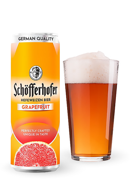 Суміш пива із соком Schofferhofer Grapefruit 0.33л
