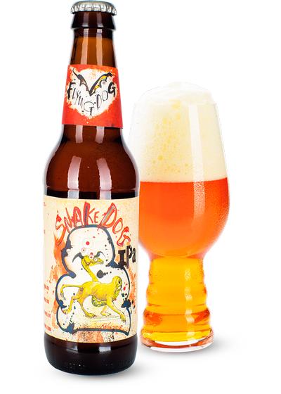 Пиво Flying Dog «Snake Dog IPA» світле нефільтроване 7.1°