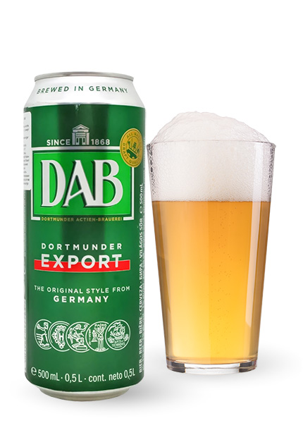 Пиво DAB «Dortmunder Export» 0.5л купить в Hop Hey | Море Пива Пиво DAB «Dortmunder Export» 0.5л