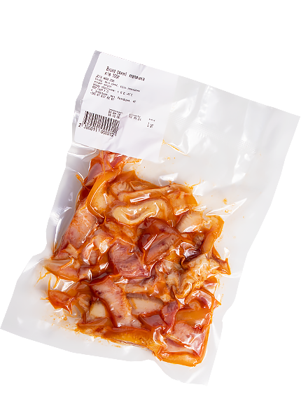 Нарезка свиного уха копченая с паприкой, 100 г