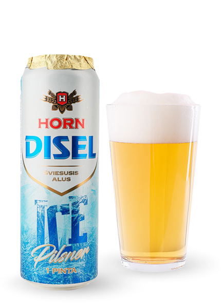 Пиво Horn Disel Ice Pilsner 0.568л