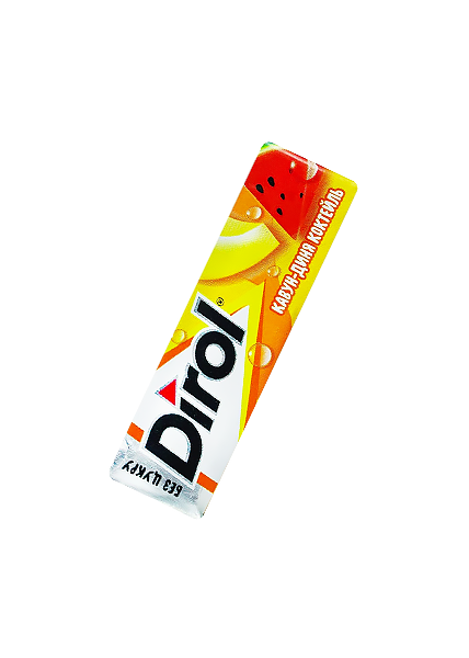 Жевательная резинка «Dirol» коктейль арбуз-дыня, 14г купить в Hop Hey | Море Пива Жевательная резинка «Dirol» коктейль арбуз-дыня, 14г