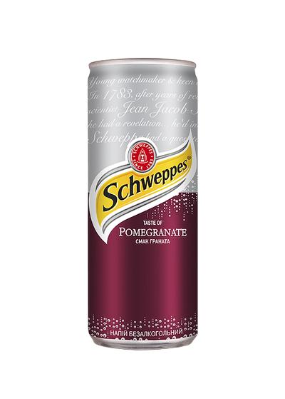 Напиток «Schweppes» гранат 0.33л