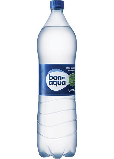 Вода питьевая «BonAqua» газированная 1.5л