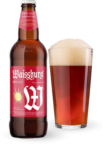 Пиво Уманьпиво «Waissburg Red Ale» 0.5л