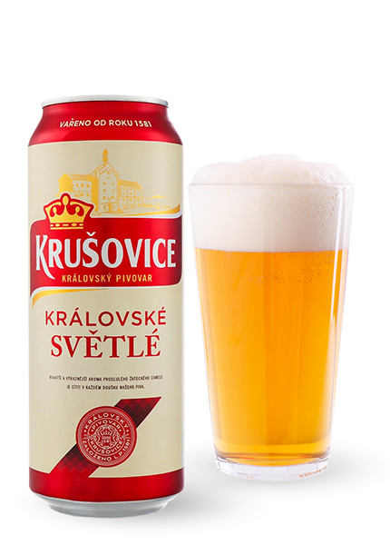Пиво Krusovice «Svetle» 0.5л купити в Hop Hey | Море Пива Пиво Krusovice «Svetle» 0.5л