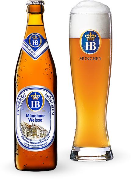 Пиво Hofbrau Munchner Weissbier 0.5л