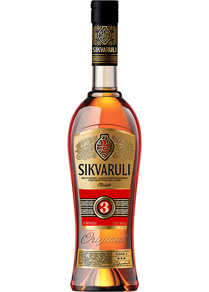 Спиртной напиток Sikvaruli classic 3 лет 0.5л купить в Hop Hey | Море Пива Спиртной напиток Sikvaruli classic 3 лет 0.5л