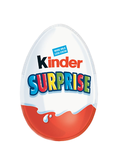 Шоколадне яйце «Kinder» Сюрприз