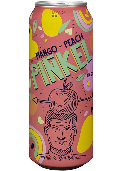 Сидр «Pinkel» яблуко-персик-манго 0.5л