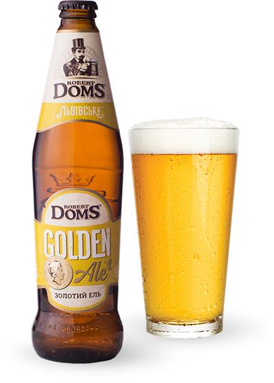 Пиво Львовское «Robert Doms Golden Ale»