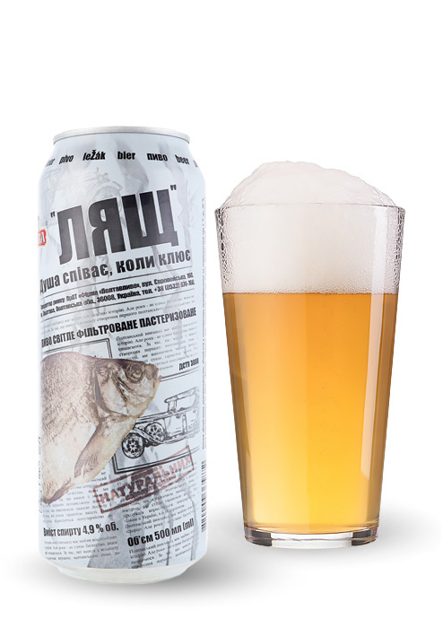 Пиво Полтавпиво «Лящ» 0.5л купить в Hop Hey | Море Пива Пиво Полтавпиво «Лящ» 0.5л