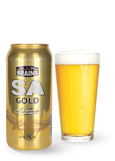 Пиво Brains «SA Gold»