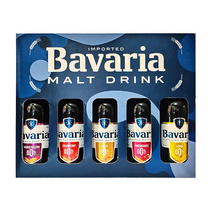 Набор безалкогольного пива Bavaria 0.33л х 5шт