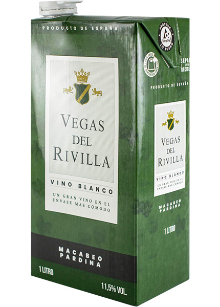 Вино Vegas del Rivilla Blanco 1л
