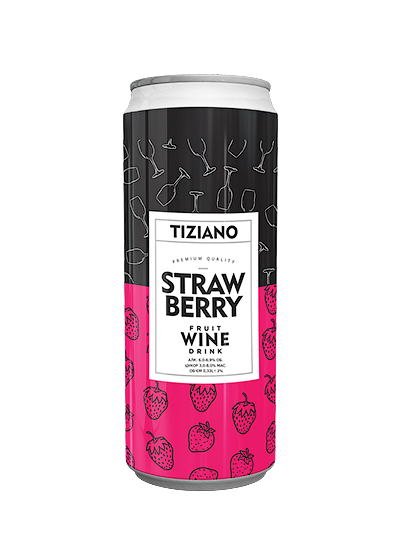 Напиток винный «Tiziano» Strawberry клубника