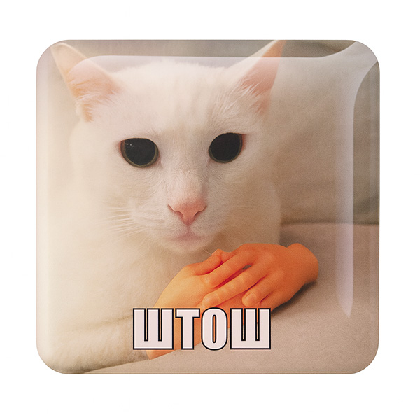 Стикер-наклейка «Што ш»