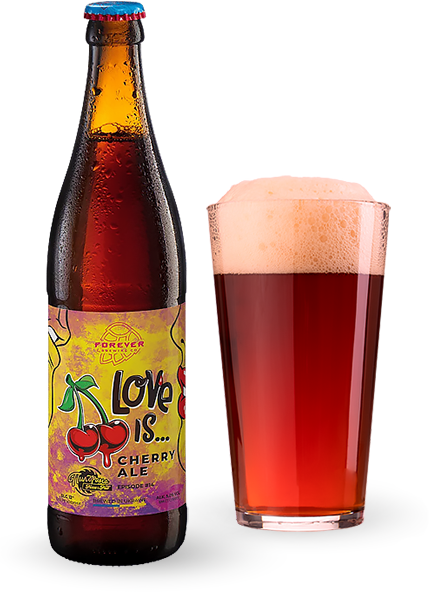 Пиво Forever Love is... Cherry Ale 0.5л купить в Hop Hey | Море Пива Пиво Forever Love is... Cherry Ale 0.5л