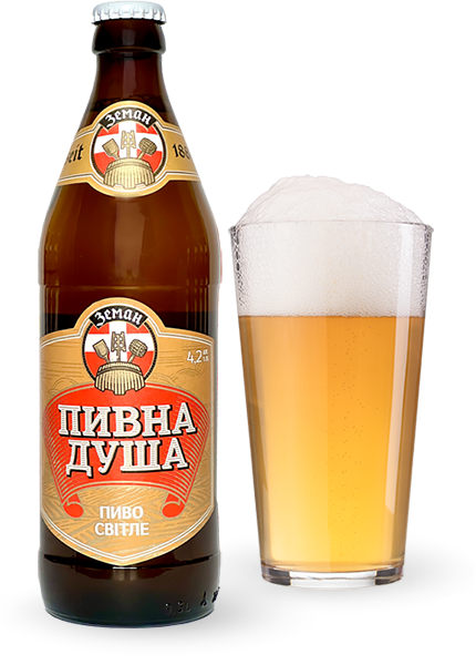 Пиво «Пивна душа» світле 0.5л купити в Hop Hey | Море Пива Пиво «Пивна душа» світле 0.5л
