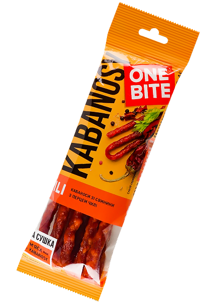 Кабаноси з м'яса свинини «Дмитрук» Chili, 40г