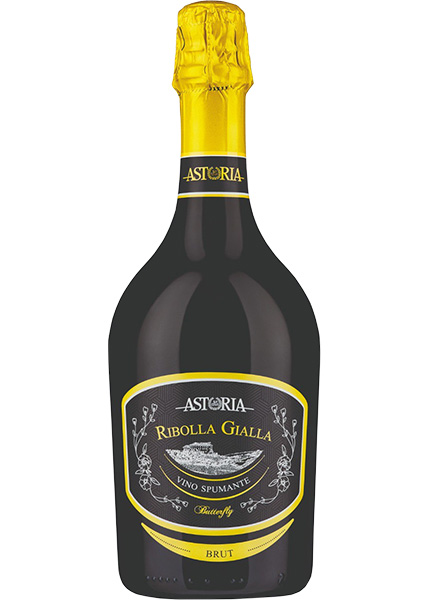 Вино игристое Astoria Butterfly Ribolla Gialla Brut 0.75л