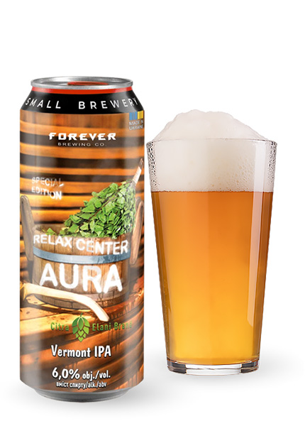 Пиво Forever Relax Center Aura Vermont IPA 0.5л