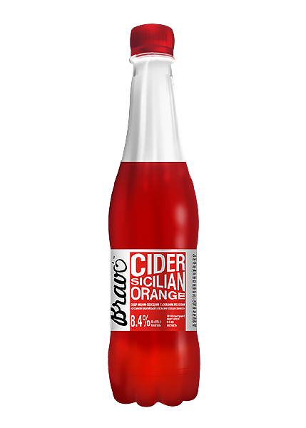 Сидр Bravo «Cider Sicilian Orange» со вкусом сицилийского апельсина 0.5л купить в Hop Hey | Море Пива Сидр Bravo «Cider Sicilian Orange» со вкусом сицилийского апельсина 0.5л