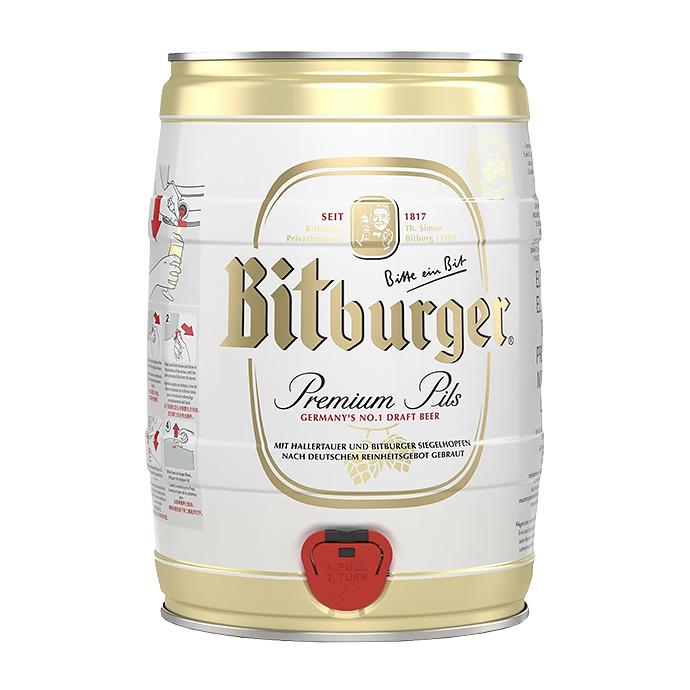 Пиво Bitburger Premium Pils 5л