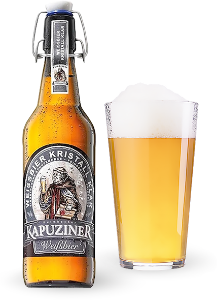 Пиво Kapuziner Weißbier Kristall Klar 0.5л купити в Hop Hey | Море Пива Пиво Kapuziner Weißbier Kristall Klar 0.5л