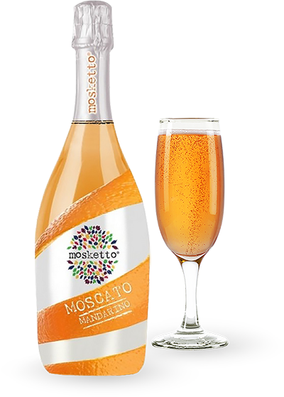 Вино ігристе Mosketto «Mandarino» біле напівсолодке 6.5°