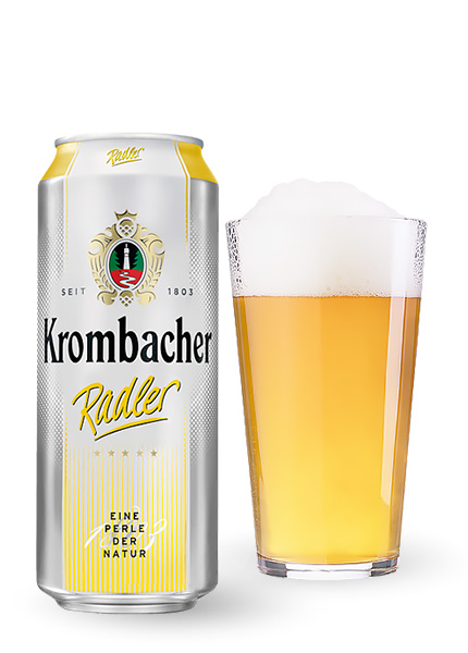 Суміш пива та лимонаду Krombacher Radler 0.5л купити в Hop Hey | Море Пива Суміш пива та лимонаду Krombacher Radler 0.5л