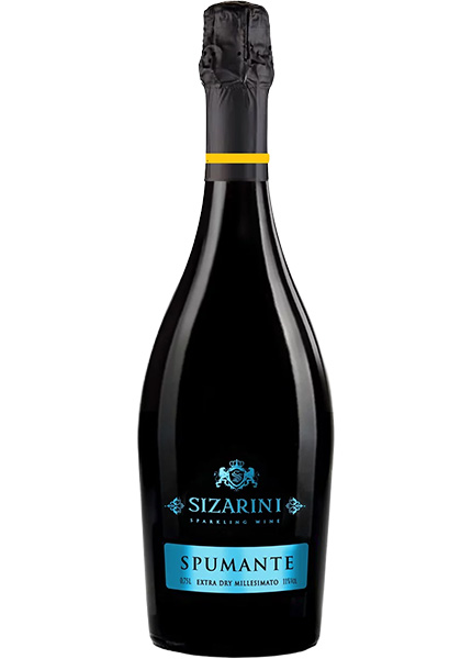 Вино игристое Sizarini Spumante 0.75л купить в Hop Hey | Море Пива Вино игристое Sizarini Spumante 0.75л