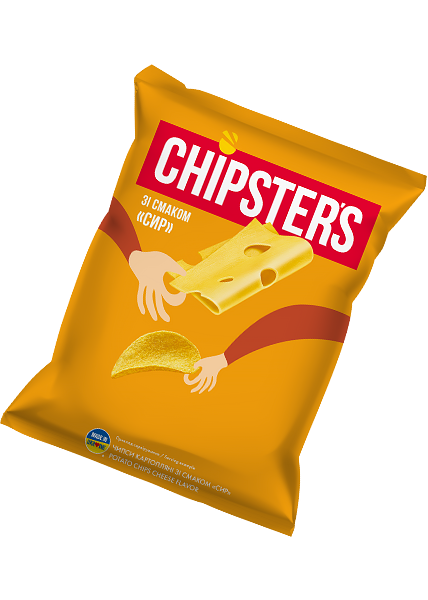 Чипсы картофельные «Chipsters» со вкусом сыра, 70г к пиву купить с ...