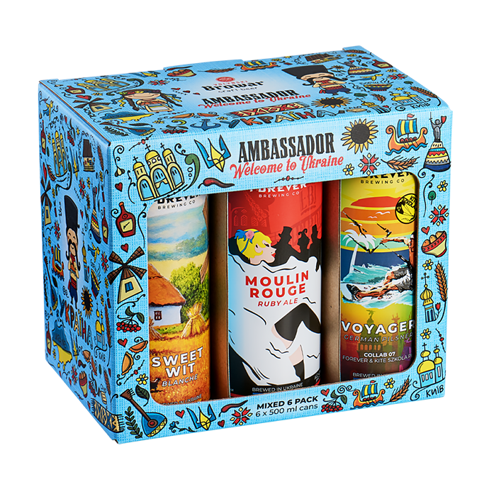 Набор пива Volynski Browar «Forever Ambassador» 0.5л х 6шт