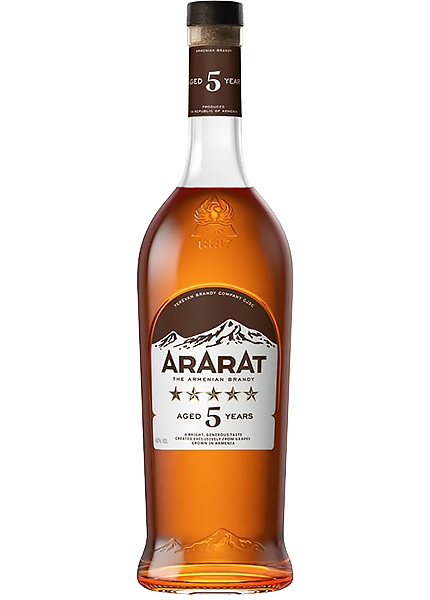 Бренді Ararat 5 років 1л купити в Hop Hey | Море Пива Бренді Ararat 5 років 1л