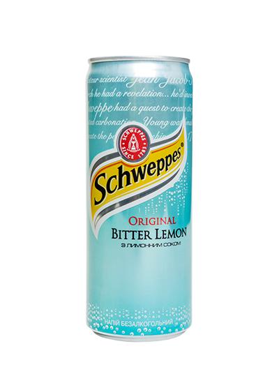 Напій «Schweppes» Bitter Lemon 0.33л