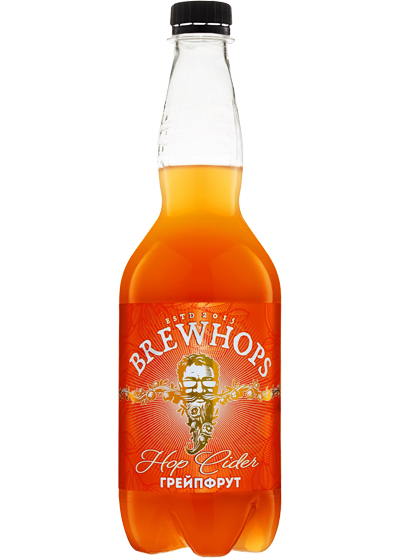 Сидр Brewhops «HOP Cider Грейпфрут» 4.8°