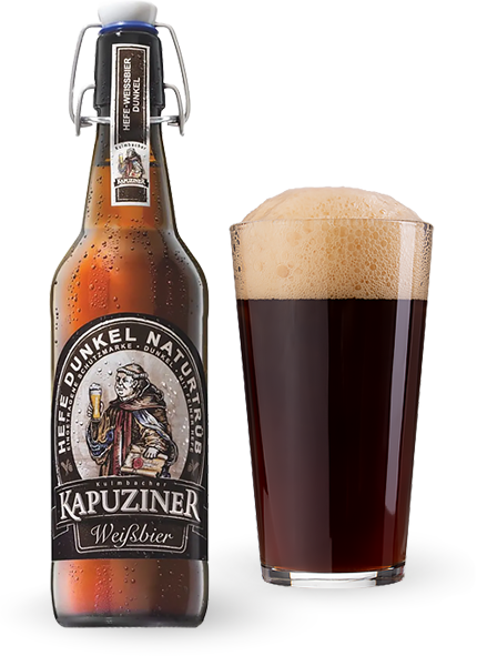Пиво Kapuziner Weissbier Dunkel 0.5л