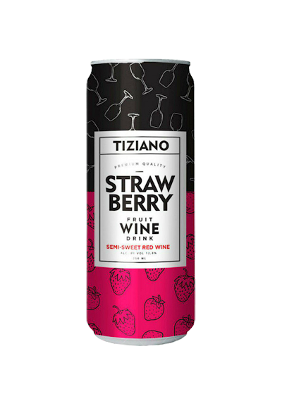 Игристый винный напиток «Tiziano Strawberry» клубника 6.4° купить в Hop Hey | Море Пива Игристый винный напиток «Tiziano Strawberry» клубника 6.4°