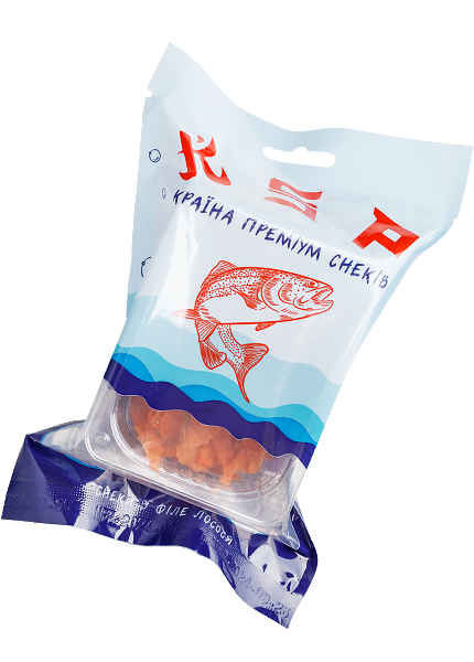 Снеки с филе лосося «KSP», 45г