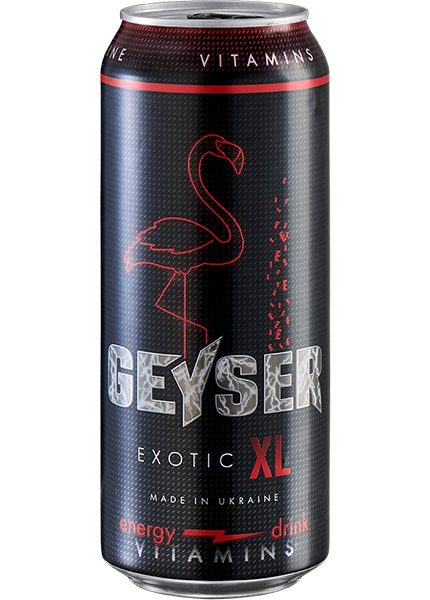 Напиток энергетический безалкогольный «Geyser Exotic» 0.5л