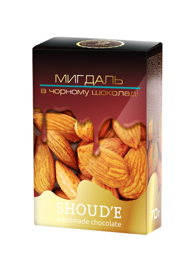 Конфеты «Shoud'e» миндаль в шоколаде, 70 г