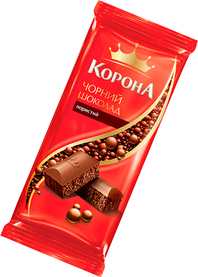 Шоколад «Корона» чорний пористий, 90 г купити в Hop Hey | Море Пива Шоколад «Корона» чорний пористий, 90 г